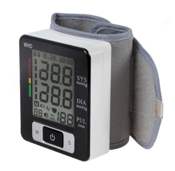 MS15 Home Wrist Type Fully Automatic English Electronic Blood Pressure Monitor