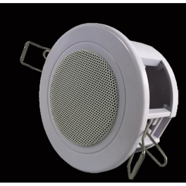3 Inch 6W Ceiling Speaker OEM ODM ABS Waterproof Aluminum Grille Loudspeaker