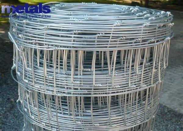 Venda de fábrica 3Ft 4Ft 5Ft 6Ft High Field Fence Farm Goat Proof Heavy Duty Fixed Knot Woven Wire Field Game Fence