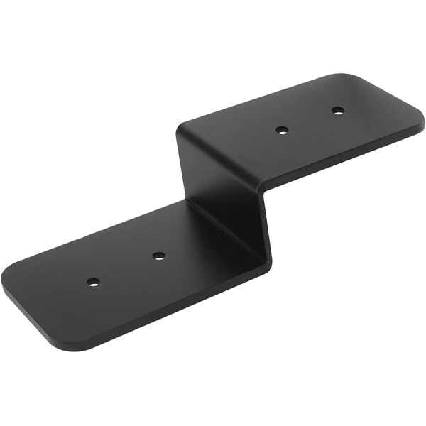 125 * 76 мм тяжелая сталь Черный Z-братс Поддержка балки для фиксации деревянной рамы на открытом воздухе