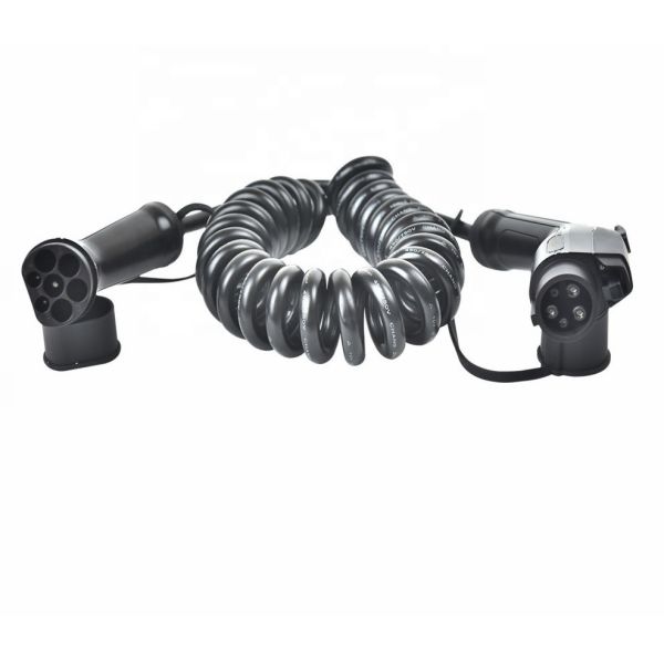 タイプ2 EVケーブルTPU充満ケーブルへの16A 32Aのタイプ1はEVの螺線形になる