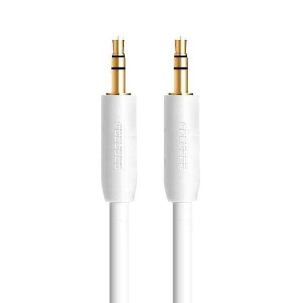 Metallic Protective Stereo Aux Cable Gold Plated 3.5 Mm Audio Aux Cable