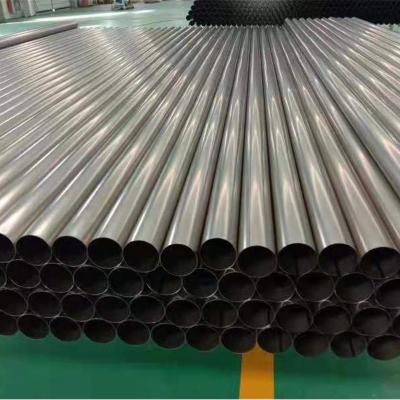 Round JIS DIN GB Stainless Steel Tubes 321 316 316L For Building Industry