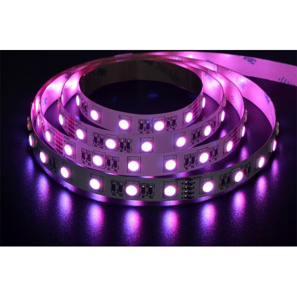 Warm White LED RGB Strip Light Flexible DC 12V SMD5050 RGBW RGBWW