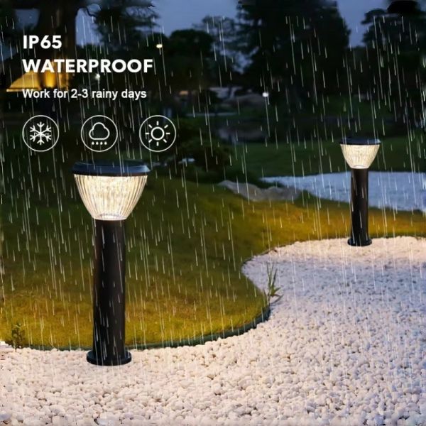 Weather Resistant Solar Lawn Light for Courtyard Lawn Decoration
