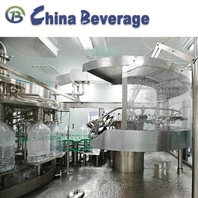 Automatic 5 Gallon Water Bottle Filling Machine Mineral Water Barrel Monoblock Line