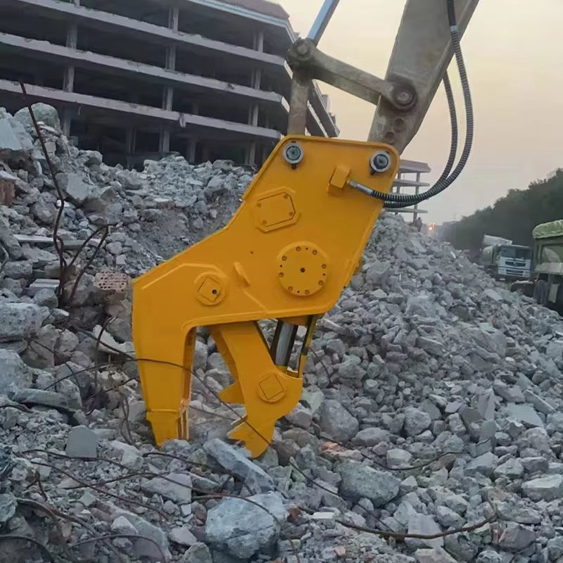 Customize Crushing Pliers Hydraulic Shear Fixed Concrete Pulverizer Demolition Pulverizer for Excavator