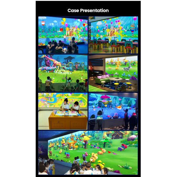 3d Holographic Interactive Painting Aquarium Interactive Projection Kids Game