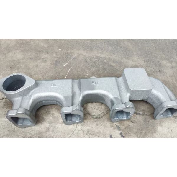 Custom Size Cast Iron Exhaust Pipe Castings with High Temperature Resistance for Automotive & Engine Exhaust Systems