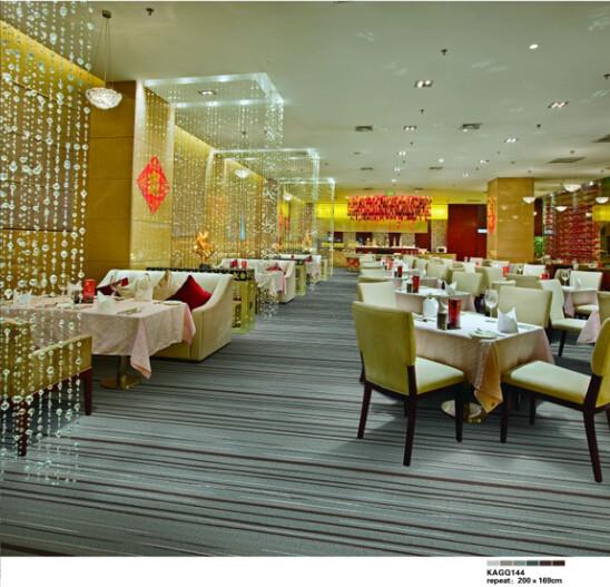 Restaurant Fire Resistant Carpet 80% New Zealand Wool 20% Nylon