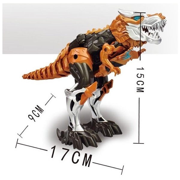 3 In 1 Mini Children's Dinosaur Car Transformer Deformation Toys Non Toxic