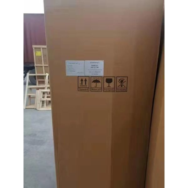 Double door glass door stainless steel air-cooled large capacity beverage cabinet