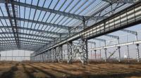 Clear Span Steel Pre Engineered Metal Building Column Framed Prefab Industry Prefab House