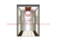 380V Load 2000kg 2.5m/S Vvvf Driving Machine Room Lift Stainless Steel