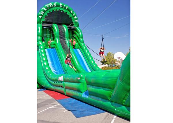 CE Approved  Inflatable Sports Games 26*7*9m  Durable Easy Installation