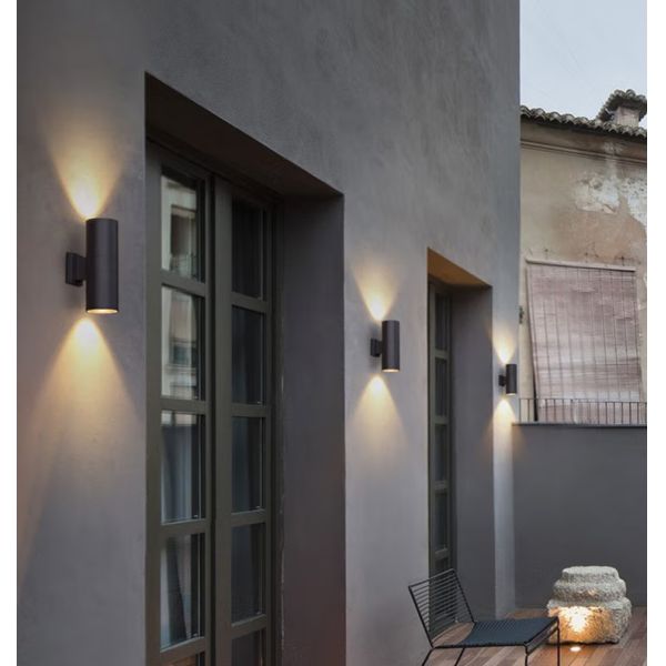 Modern Cylinder Outdoor Wall Lamp with COB for Porch Corridor & Garden