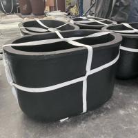high-purity natural graphite and refractory clays crucible for melting aluminum