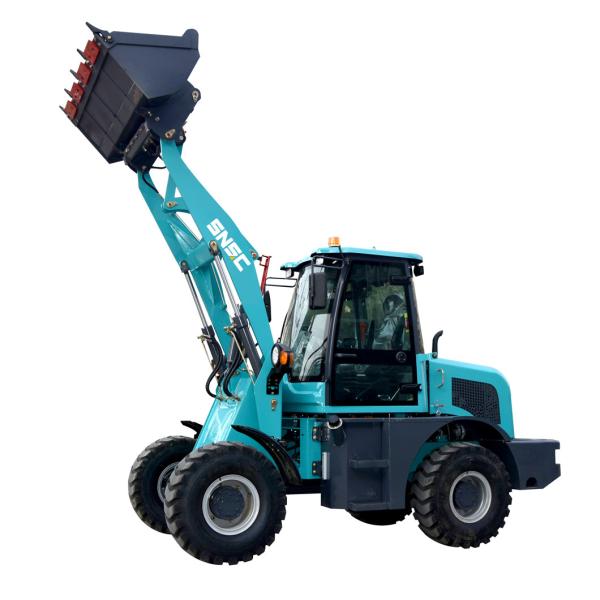 42KW 4 Wheel Drive Mini 1.6 Ton Wheel Loader for Agricultural Dimension 5020mm*1860mm*2680mm