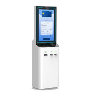 32 Inch Touch Screen Payment Kiosk With Cash Acceptor Cash Change Payment