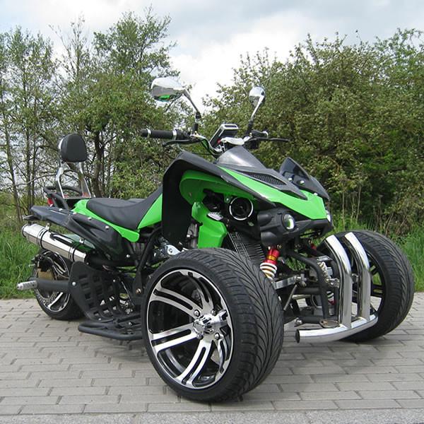 4 velocidades 10kw 249 centímetros cúbicos de ignição elétrica Trike da tri motocicleta da roda