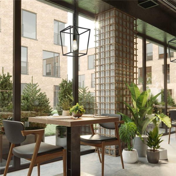 Industrial Pendant Lights Black Loft Home Decoration Lamp kitchen island lights Vintage Pendant Lights(WH-VP-104)