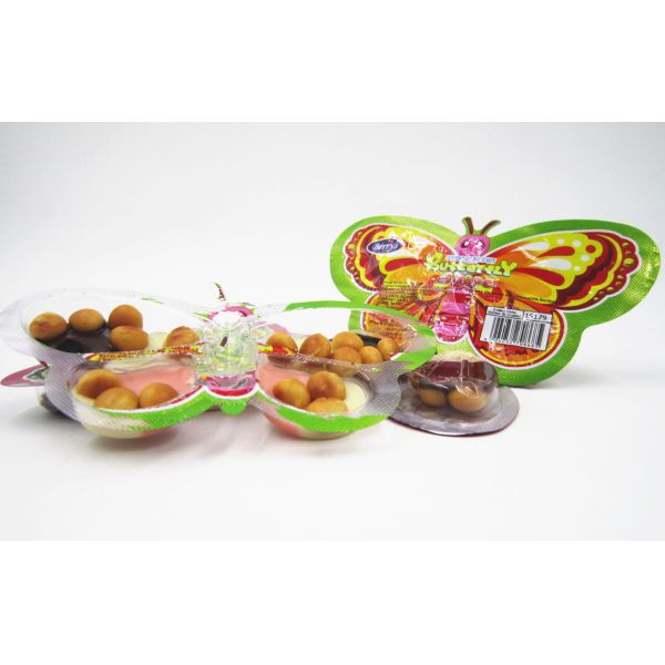 бабочка 16.5g формирует вкус клубники молока вкуса закуски печениь обломока шоколада славный