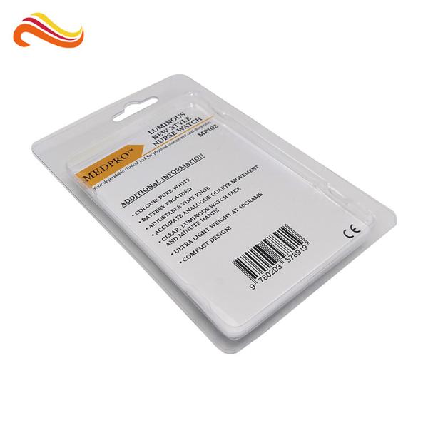 Clear Sliding Blister Card Packing For Watch