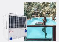 Rencontrer la pompe à chaleur extérieure de piscine de station thermale de bain de piscine de fibre de verre d'inground de famille de jardin R32/R410A/R404A/R417A