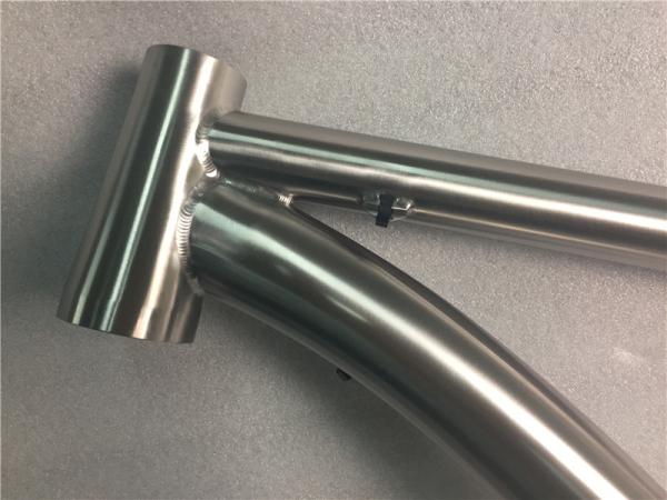 Gr9 Titanium Bike Parts 700C Road Bike Frame Titanium For Flat Disc Brake