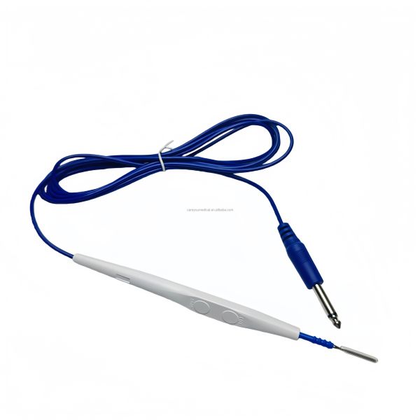 Foot-Controlled Instantaneous Electrosurgical Pen Class II Medical Device CE Certified White