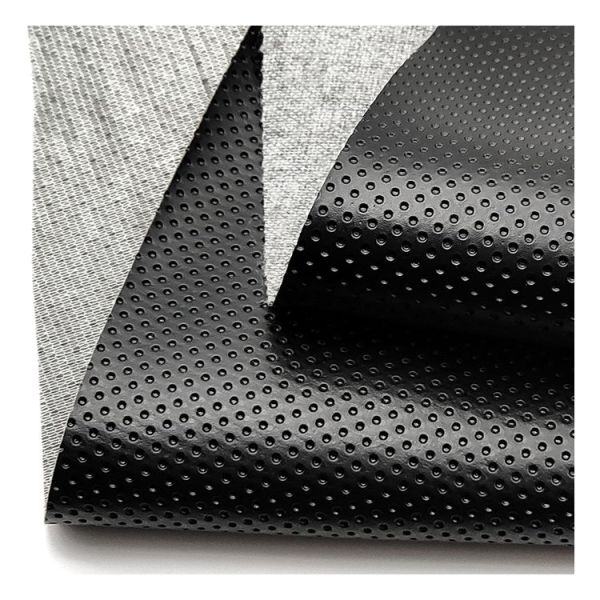 Wear Resisting Pvc Punched Leather Artificial Synthetic Leather Luggage Bag Chair Sofa Leather Fabric