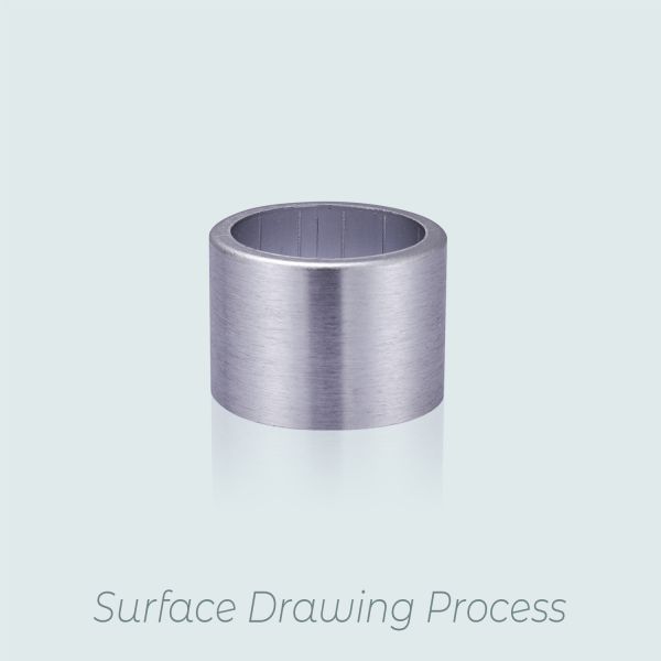 Electric Polishing Surface Aluminum Cosmetic Parts Cream Pump Closure