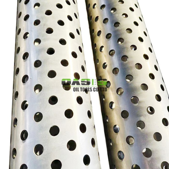 Perforated Pipe With Long-Term Drainage Solutions for Oil Well or Gas Stainless Steel 304