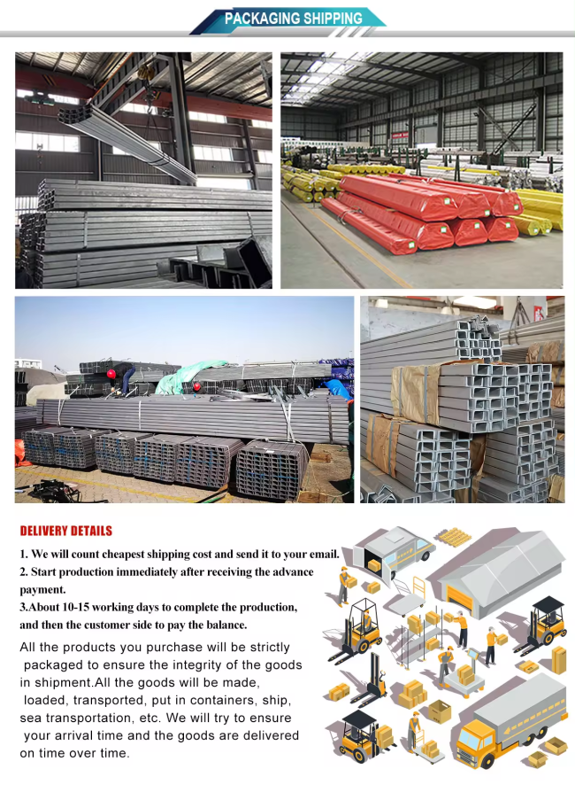 304 Stainless Steel Channel Steel Building Structure 316 Channel Steel High Strength Profile U Shaped Steel