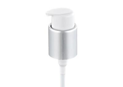 Dust Cover Cosmetic Treatment Pumps Metalic Silver Smooth Straight Sided Serum Dispenser