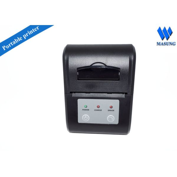 Mini Pad 58mm 2 Inch mobile Thermal Printer , Mac OS Portable Mobile Bluetooth Printer