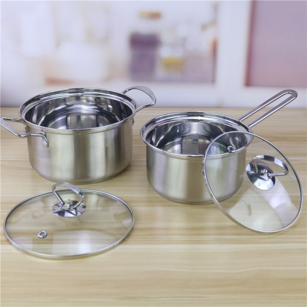 Подгонянный Cookware 18cm 20cm 26cm установил нержавеющую сталь 201