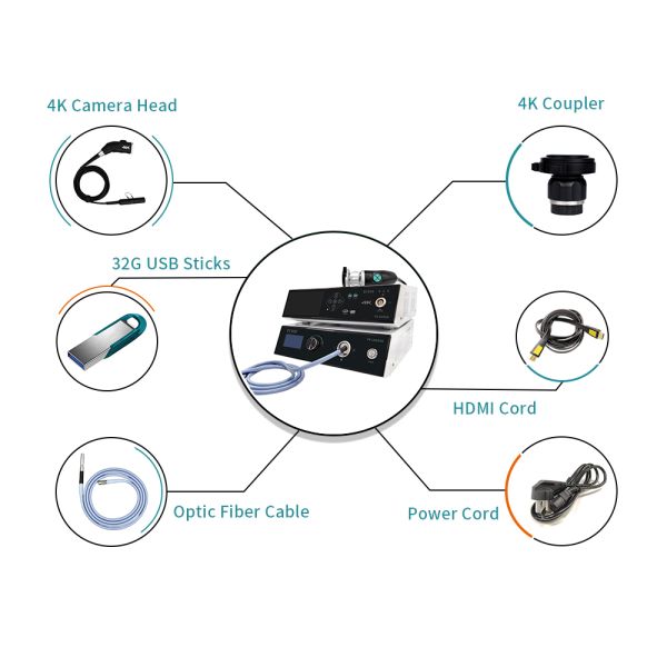 Doctor Veterinary Use 4K Integrated ENT Laparoscopy Medical Endoscopy Camera
