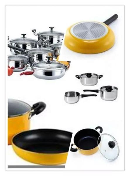 Kitchen Utensils Aluminum Round Disc Thin Thickness Good Heat Tolerance