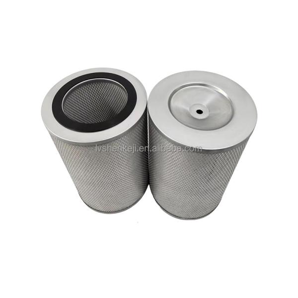 Vacuum Stainless Steel Oil Filter , H-150 Oil Mist Separator Filter