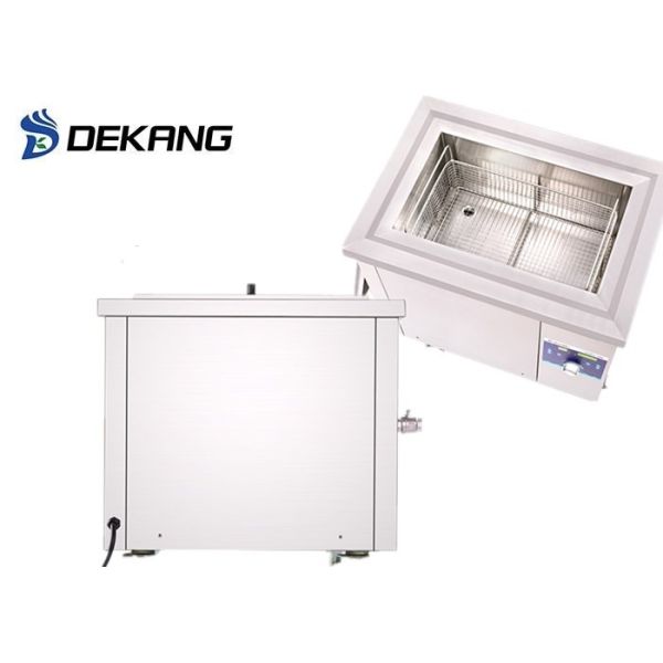 88L Large Capacity Ultrasonic Cleaner Power Adjustable , Timing Heated Ultrasonic Cleaner