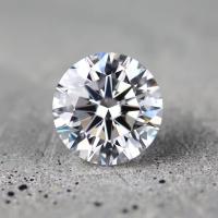 Forma Especial Moissanite Branco VVS1 Rodada Pedra de Moissanite Sem Maldade
