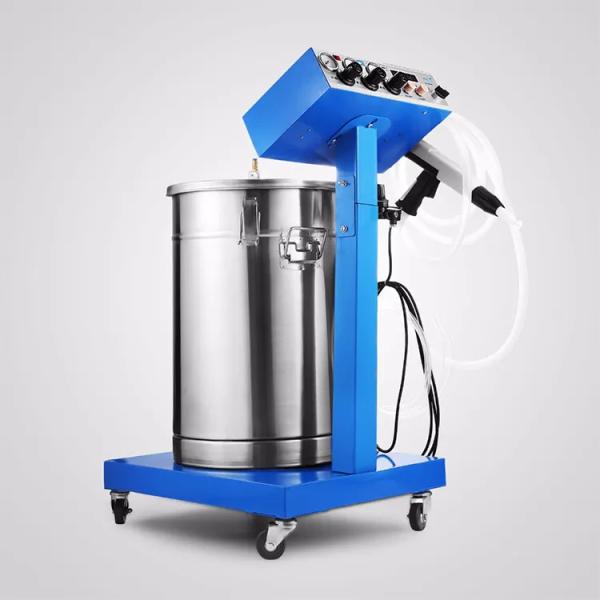 Industrial Electrostatic Powder Coating Machine Independent Voltage / Current Regulation For Steel Substrate Production Line