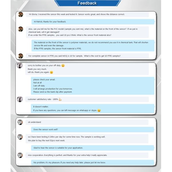 Серия ГПС ровного датчика ККФ топливного бака нержавеющей стали сопротивляющаяся для танка тележки