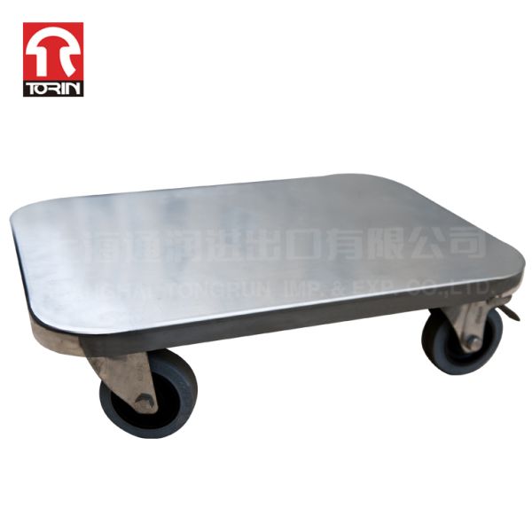 Torin DZ31 Stainless Steel Car Folding Flat Car Cargo Silent Car Roll Cart