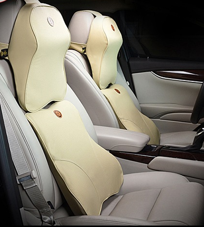 Enhance Your Driving Experience with Memory Foam Car Neck Pillow and Lumber Support