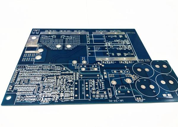 屈曲の青いSoldermaskの液浸の金の電子工学のサーキット ボードPCBプロトタイプ