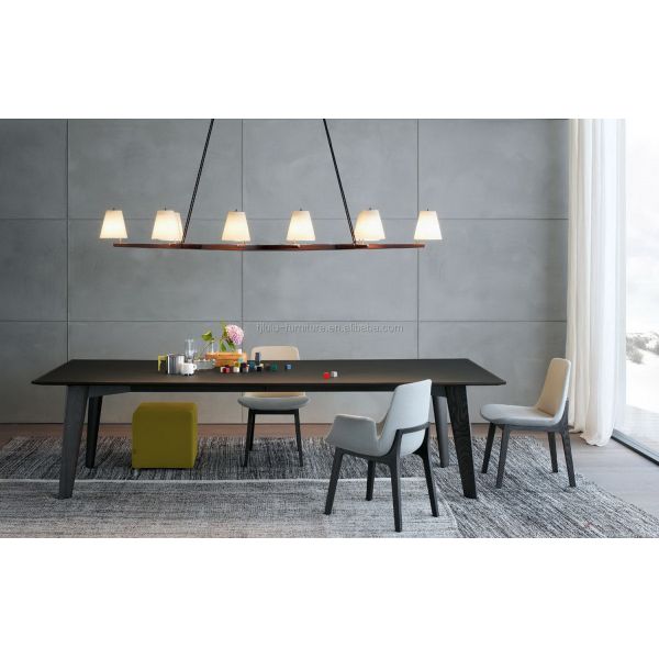 Silla de comedor de madera de diseño moderno para arreglos personalizados de asientos en restaurantes