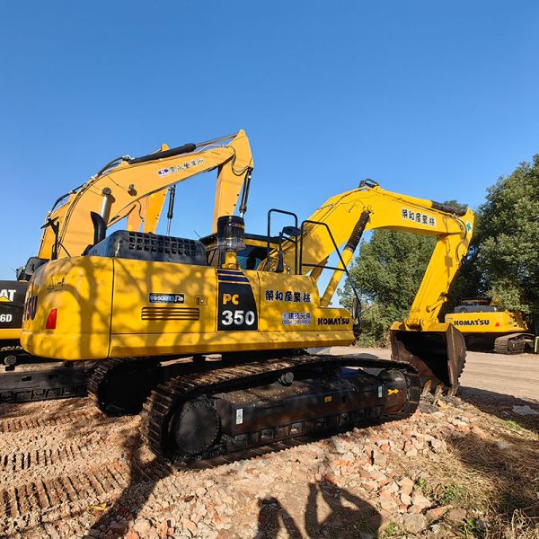 Japan Crawler Hydraulic Excavator Heavy Machine 2nd Hand Komatsu PC350-7