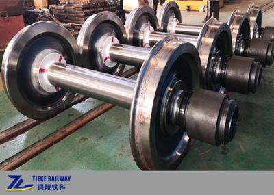 IRIS Wheelset 840mm Wagon Wheel Axles For heavy duty Railway Freight Car